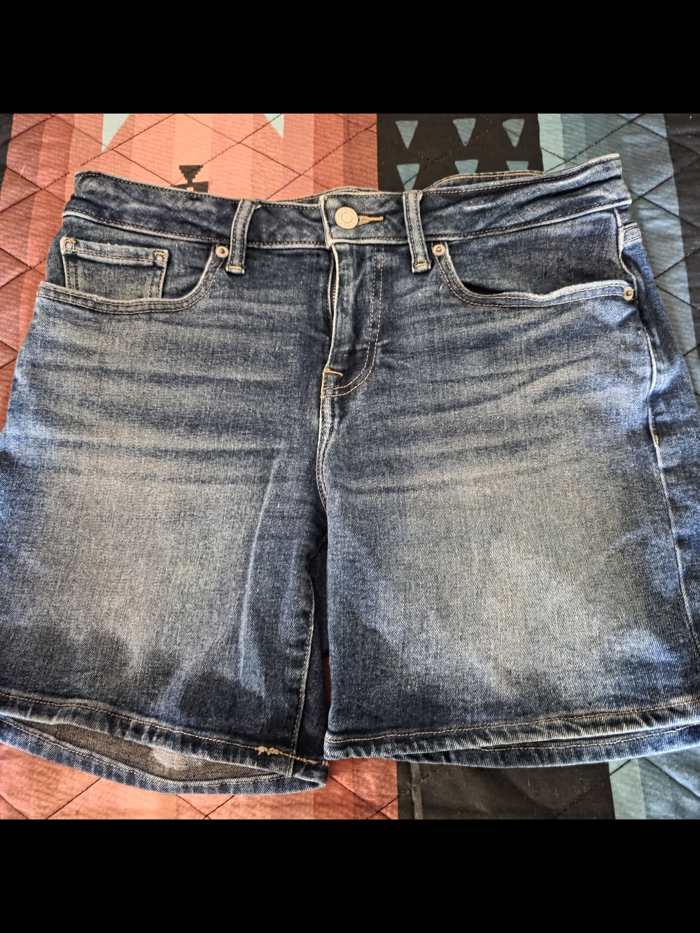 Classic Blue Denim Women’s Shorts